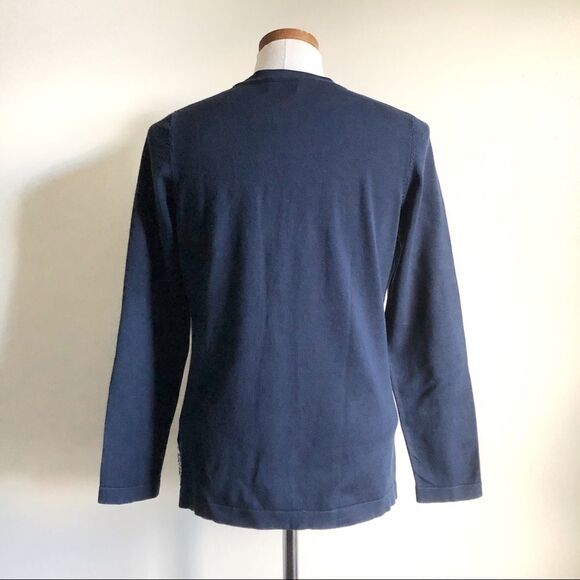 Pendleton | Vintage Paisley print Vneck sweater Cardigan size Small preowned - Picture 5 of 8